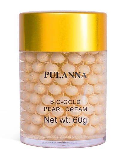 Pulanna zestaw dwóch kosmetyków ze złotem - Pulanna