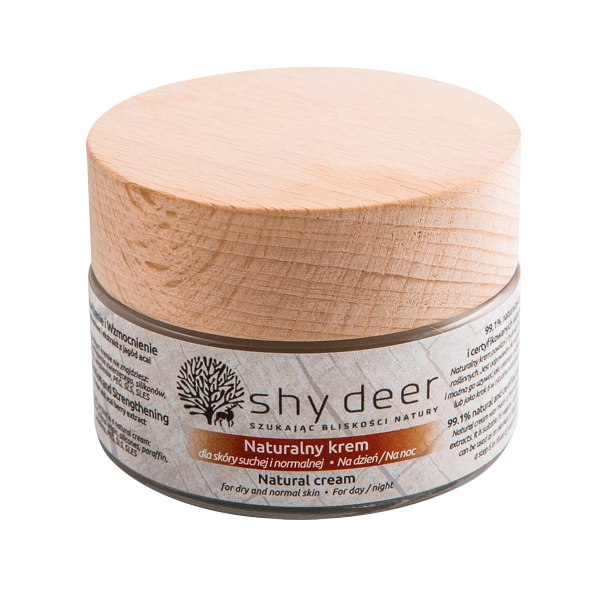 Shy Deer naturalny krem dla skóry suchej i normalnej - Shy Deer
