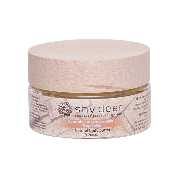 Shy Deer naturalne masło do ciało tropikalne - Shy Deer