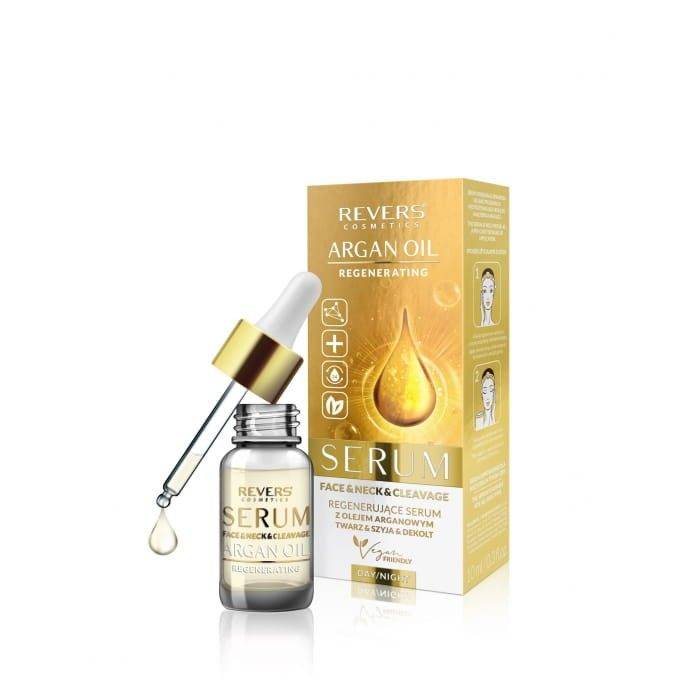Revers Cosmetics serum do twarzy z olejem arganowym - Revers Cosmetics