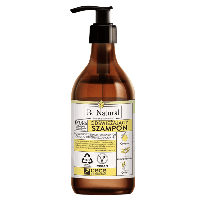 Be Natural odświeżający szampon do włosów - Be Natural