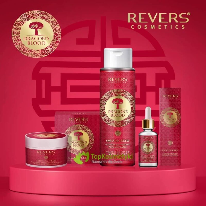 Revers Cosmetics zestaw do twarzy smocza krew - Revers Cosmetics